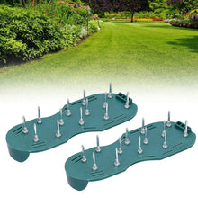 Lawn Aerator Sandals, Garden Grass Aerator Spiked Sandals Green Studded Shoes for Yard Patio Garden Excavation - Justgrabit Inc.
