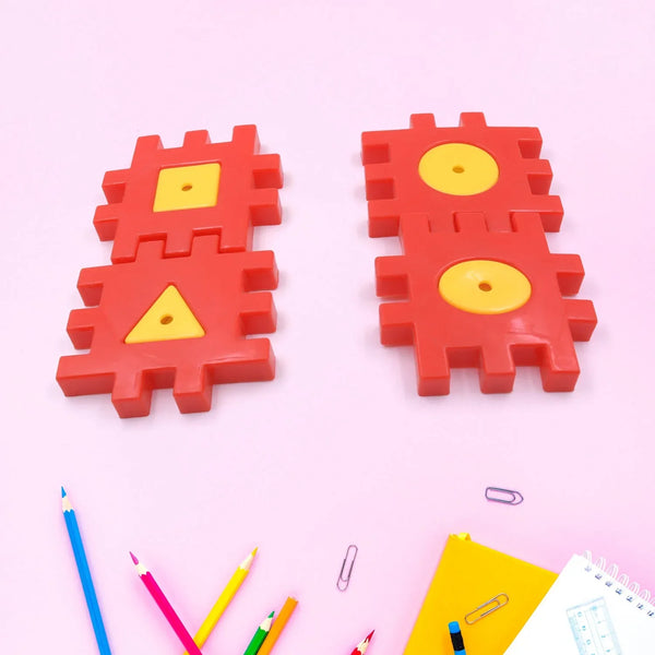 Colorful Digital Building Blocks Set - Educational Toys for Kids Aged 3 - 12, 4 Pc Set for Boys & Girls - justgrabit.in | Just Grab It