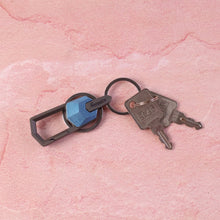 Premium Heavy - Duty Metal Keychain with Carabiner Clip (1 Pc / Assorted Design) - justgrabit.in | Just Grab It