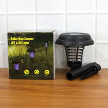 Big Garden Lighting UV LED Solar Powered Mosquito Trap and Bug Zapper (1 Pc) - justgrabit.in | Just Grab It