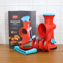Apex 4 in 1 Signature Rotary Grater with Interchangeable Blades - justgrabit.in | Just Grab It