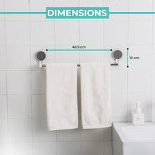 Self - Adhesive Towel Rod / Rack - (1 Pc) - justgrabit.in | Just Grab It