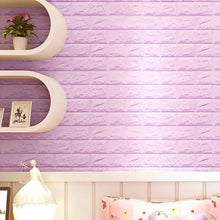 Wallpaper 3D Foam Wallpaper Sticker Panels (70 x 76 Cm / 1 Pc) - justgrabit.in | Just Grab It
