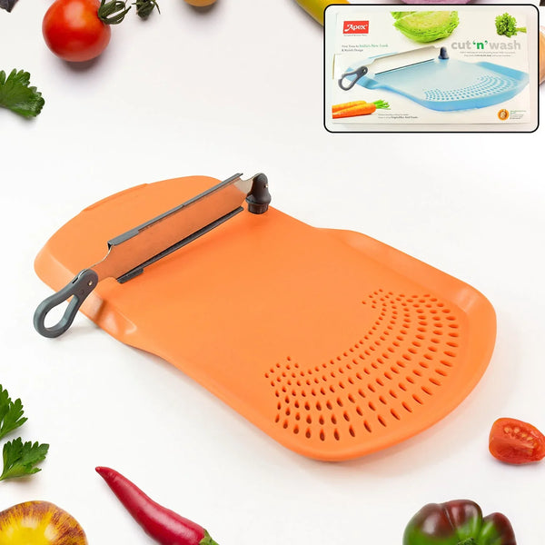 Apex Cut ‘n’ Wash Multipurpose Cutting Board (1 Set) - Justgrabit Inc.