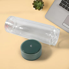 Double Wall Glass Infuser Tea Mug (280ml Approx / 1 Pc) - Justgrabit Inc.