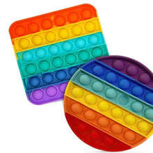 Random Shape Rainbow Colored Fidget (1Pc Only) - justgrabit.in | Just Grab It