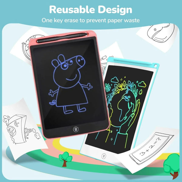 Oblivion LCD Portable Writing Pad / Tablet for Kids - 8.5 Inch - Justgrabit Inc.