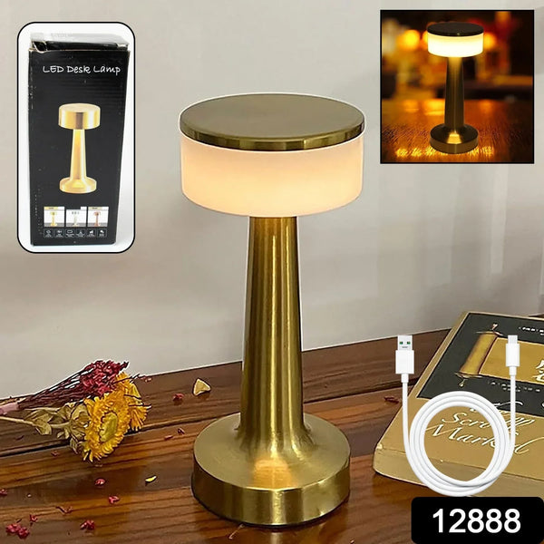 Touch LED Lamp – USB, 3 Colors, 3 Brightness Levels (1 Pc, Metal) - justgrabit.in | Just Grab It