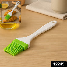 Silicone Kitchen Oil Spatula Brush with Handle Pastry / Cake Brush (17 cm / 1 Pc) - justgrabit.in | Just Grab It