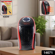 Wonder Warm 400W Wall Plug Room Heater (Without Remote, 1 Pc) - justgrabit.in | Just Grab It
