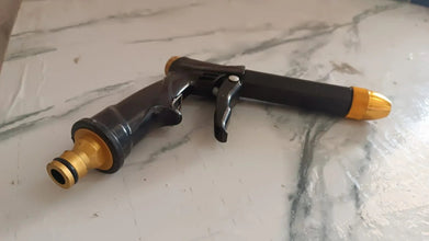 Water Spray Gun for Car Wash & Gardening (Multi - Mode, Brass) - justgrabit.in | Just Grab It