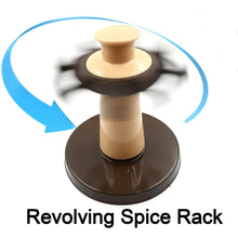 Revolving Spice Rack, 8 Spice jars with 120 ml, Condiment Set - Justgrabit Inc.
