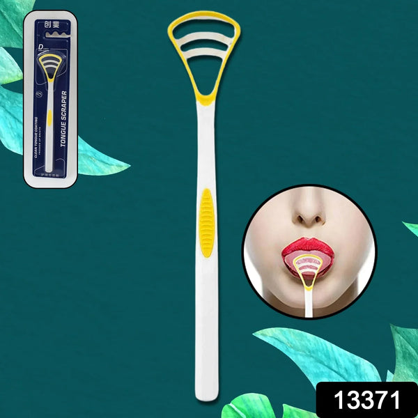 Oral Tongue Cleaner Brush Scraper Health Personal Care Dental Care Tongue Cleaner (1 Pc / Multicolor) - justgrabit.in | Just Grab It