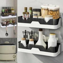 Wall Mounted Self Adhesive Plastic Storage Shelf (1 Pc) - justgrabit.in | Just Grab It