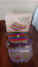 Butterfly Shape 4 Compartment Multipurpose Box | Dry Fruit Box (1 Pc) - justgrabit.in | Just Grab It