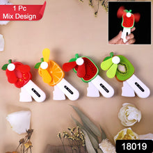 Mini Hand Pressure Fruit - Shaped Fan for Kids (1 Pc / Mix Design) - justgrabit.in | Just Grab It
