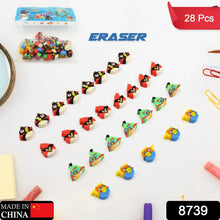 Colorful Novelty Eraser Set for Kids and Gifts (28 Pcs In 1 Packet) - Justgrabit Inc.