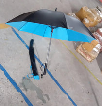 Sun Umbrella With Inside Fan & Power Bank Umbrellas For Summer (1 Pc) - justgrabit.in | Just Grab It