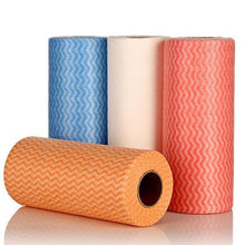 Non Wooven Fabric Disposable Handy Wipe Cleaning Cloth Roll, Tissue Roll (1Pc) - Justgrabit Inc.