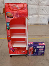Multi Purpose Foldable Baby Wardrobe / Toy Box 5 Shelves Cartoon Printed - Justgrabit Inc.