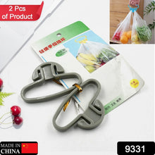 Portable Shopping Bag Handle Holder, Household Plastic Bag Hook Kitchen Supplies Carrier Holds Plastic Reusable Grocery Bags Holder Portable Bag Carrier, Multifunctional (2pc) - justgrabit.in | Just Grab It
