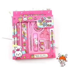 10 - Pc Stationery Set for School, Office & Gifts with Pencil, Pen, Scissors - justgrabit.in | Just Grab It
