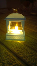 Acrylic Battery Operated Mini Square LED Lantern, Diwali (1Pc) - justgrabit.in | Just Grab It