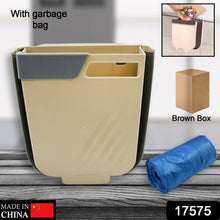 Foldable Hanging Trash Can – Space - Saving Waste Bin for Kitchen, Bathroom & Car - Justgrabit Inc.