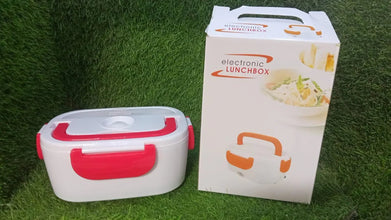 Portable Lunch Dabba Electric foods Warmer Box Tiffin / Portable Electric Heating Lunch Box - Justgrabit Inc.