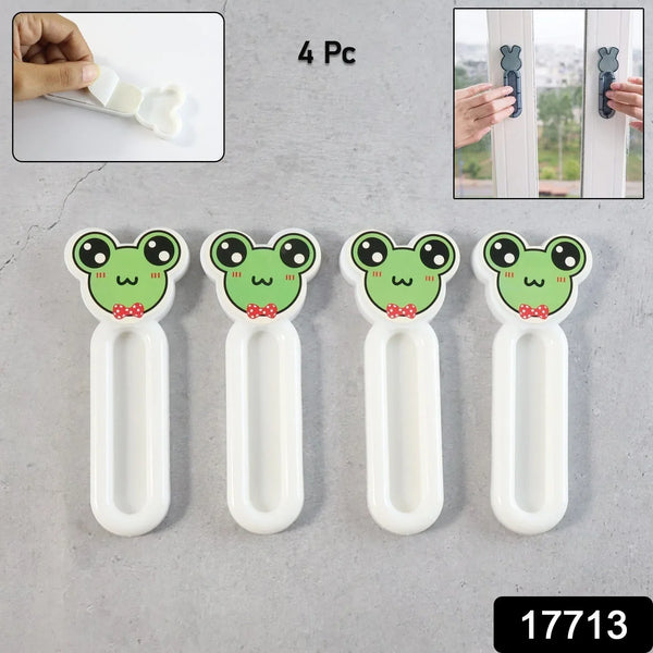 Self Stick Push Pull Helper (4 Pc) - justgrabit.in | Just Grab It