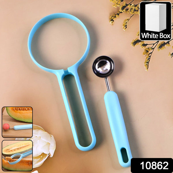Multi - Function Melon Baller and Fruit Cutter Set - justgrabit.in | Just Grab It