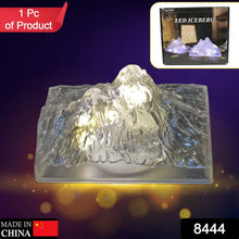 Unique Plastic Night Light: Flameless LED, Diwali (Iceberg Design, Gift) - justgrabit.in | Just Grab It