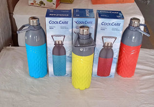 Plastic Sports Insulated Water Bottle For Fridge, Office, Sports, School, Gym, Yoga - Justgrabit Inc.