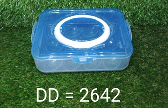 Plastic Kitchen Refrigerator Egg Storage 12 Grid 1 Layer Egg Container - Justgrabit Inc.