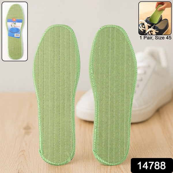 Premium Comfort Shoe Insoles for Daily Foot Support Size 45 (1 Pair / Mix Design) - justgrabit.in | Just Grab It