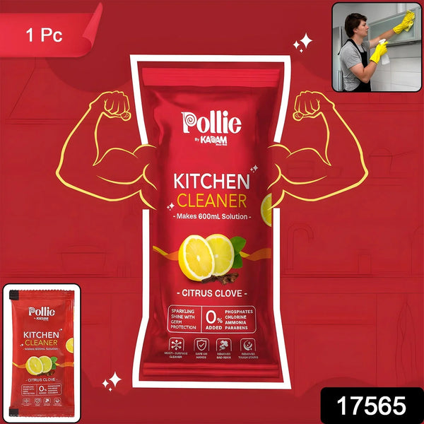 Pollic Kadam Concentrated Kitchen Surface Cleaner Sachet - justgrabit.in | Just Grab It