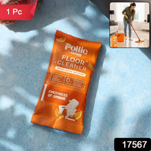 Pollic Kadam Concentrated Floor Cleaner Sachet – Orange Fresh Fragrance (50 Gm) - justgrabit.in | Just Grab It