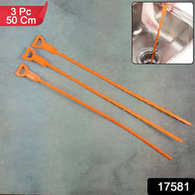 Flexible Sink & Drain Cleaning Stick – 50 cm Long (Pack of 3) - justgrabit.in | Just Grab It