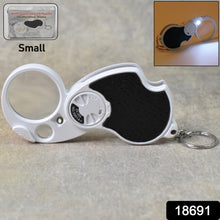 Double - Magnification Led Magnifiers with Light (1 Pc / Small) - justgrabit.in | Just Grab It