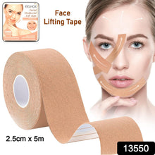 Face Lifting Tape, Myofascial Face Tightening Tape, 2.5 cm x 5 m (1 Pc) - justgrabit.in | Just Grab It