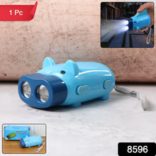 2 - LED Hand Press Torch – Battery - Free Hand Crank Flashlight - justgrabit.in | Just Grab It