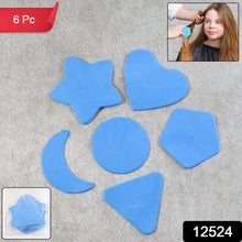 Haircut Design Stencil Set – 6 - in - 1 Safe Hair Trimmer Molds - justgrabit.in | Just Grab It