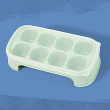 Ice Mold, 8 Grid Food Grade Portable Plastic Ice Tray (1 Pc / 15×8 Cm) - justgrabit.in | Just Grab It