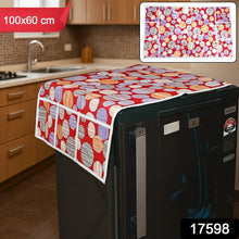 Refrigerator Top Cover with Side Pockets (100x60 Cm / 1 Pc) - justgrabit.in | Just Grab It