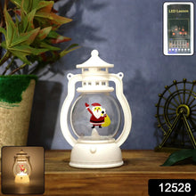 Mini LED Decorative Lantern with Santa Figurine (1 Pc) - justgrabit.in | Just Grab It