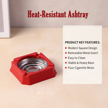 Heat - Resistant Ashtray (1 Pc) - justgrabit.in | Just Grab It