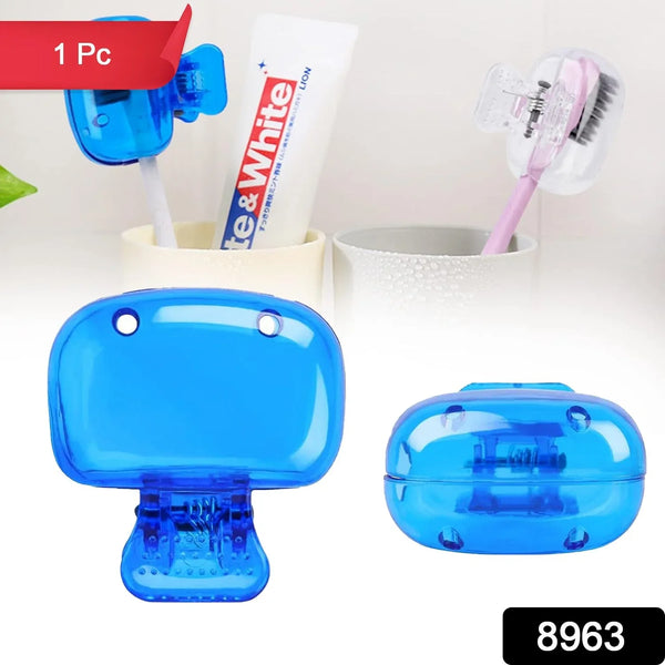 Plastic Toothbrush Head Cover Cap (1 Pc) - Justgrabit Inc.