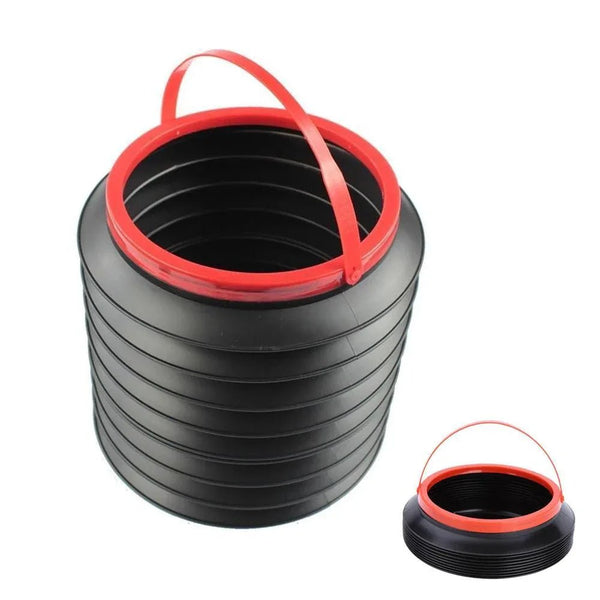 4L Foldable Car Trash Can Storage Organiser - Justgrabit Inc.