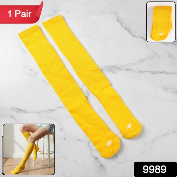 Bright Knee - High Stretch Socks (1 Pair) - justgrabit.in | Just Grab It