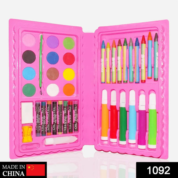 Art and Craft Color Kit (Crayons, Water Color, Sketch Pens) - 42 Pcs - Justgrabit Inc.
